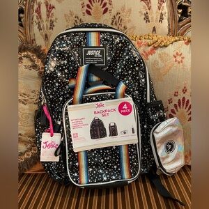 Girl’s Justice Backpack. BRAND NEW!